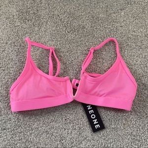 pink oneone bikini top